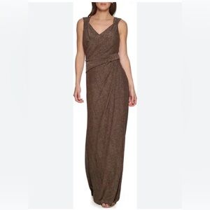 DKNY Ruched Maxi Dress.